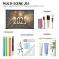 thumbnail image 4 of Cauagu Happy New Year 2025 for Tyvek Makeup Bag,Reusable Travel Cosmetic Bag Women Organizer Toiletry Bag Birthday,Gifts for Women Girlfriend Mom Teacher 6.5’’*8.9’’, 4 of 7