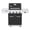 4 Burner Dual Fuel Grill Black, variant on Nexgrill 4-Burner Dual Fuel Gas Grill with Side Burner and Griddle Insert, 627 SQ In Total Cooking Space, 59,000 BTUs Output, BBQ Grill Perfect for Outdoor Gatherings - 720-0958HE