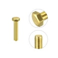 thumbnail image 4 of Unique Bargains Brass Hex Bolts, M5x25mm 30 Pack Fully Thread Grade 4.8 Machine Screws, 4 of 4