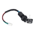 thumbnail image 2 of Huanke-4 Wire Ignition Key Barrel Switch For 50cc 70cc 90cc 110cc Quad Dirt Bike ATV, 2 of 11