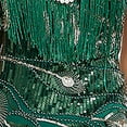 thumbnail image 4 of Aboser 1920s Flapper Dress for Women Sequin Beaded Cocktail Dresses Elegant Fringe Party Dress Slit Sleeveless Dresses Vintage Sparkly Prom Dress, 4 of 8
