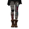 thumbnail image 6 of Halloween Leggings for Women Elastic High Waist Lifting Spooky Print Tights Pants Workout Yoga Pants, 6 of 7