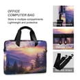 thumbnail image 4 of FORMRS 16" Laptop Bag Carrying Sleeve Case with Handle Travel Shoulder Briefcase, Beautiful Mountain, 4 of 8