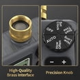 thumbnail image 6 of BXIRSM Brass Inlet Two-Zone Sprinkler Timer, IP55 Weather Resistant Automatic Irrigation Water Timer with Large LCD Display, Dual Outlet Hose Timer for Garden Lawn, 6 of 8