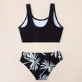 thumbnail image 4 of Girls Swimsuit Boyshort Tankini Girls Two Piece Bathing Suits Summer Beach Rash Guard Swimwear with Athletic Shorts for Active Children, 4 of 6