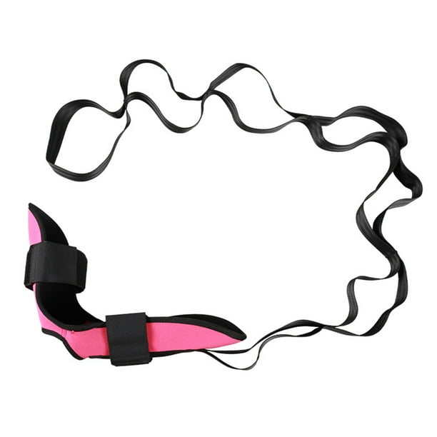 Soidarity Yoga Estiramiento Correa Nylon Ejercicio Cintura Pierna Entrenamiento Banda de resistencia Tobillo Lesiones Camilla portátil para gimnasio Accesorios para máquinas de ejercicios Rosa Soidarity OD019991-03