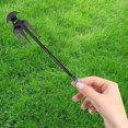 thumbnail image 3 of Artefacto de deshierbe, herramienta de deshierbe forjada de acero al manganeso, herramientas de deshierbe de jardín de 4 dientes con mango ergonómico para jardinería, 3 of 7