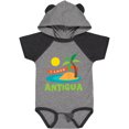 thumbnail image 3 of Inktastic I Love Antigua Boys or Girls Baby Bodysuit, 3 of 5