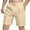 Beige, variant on Men's Summer Fashion Solid Color Drawstring Loose Shorts Jogging Casual Cloud Fifth Pants Khaki Shorts Men Red S