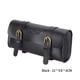 thumbnail image 2 of Wosthever Bolsa frontal Superficie lisa Mano de obra Bolsa montada Contenedor de accesorios mejorados Accesorios para scooter Paquete de manillar Ciclismo Negro 22.2*9.8*6 cm, 2 of 6