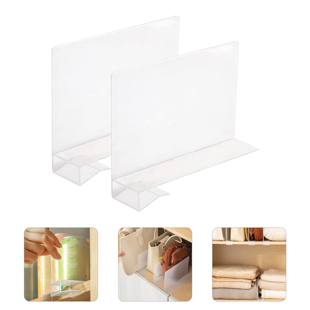 Clear Wardrobe Dividers Clothes Divider for Bedroom Clothes Closet