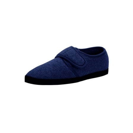 

KingSize Men s Adjustable Fleece Slippers