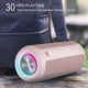 thumbnail image 5 of Ortizan Altavoces Bluetooth portátiles, altavoz inalámbrico impermeable IPX7 con sonido estéreo fuerte de 24 W, graves profundos, Bluetooth 5.3, luces RGB, emparejamiento dual, tiempo de reproducción, 5 of 5