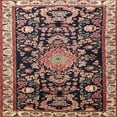 thumbnail image 1 of Ahgly Company Machine Washable Indoor Square Traditional Vermilion Red Area Rugs, 7' Square, 1 of 7