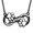 Black, variant on Paw Prints Love Infinity Urn Pendant Cremation Jewelry for Ashes Holder Pet Memory Necklace Dog Cat Memorial Jewelry