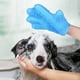 thumbnail image 1 of Guante de aseo para perros Guantes de cepillo para quitar el cabellero de mascotas Guante para quitar el cabellero de gato para de mascotas de cabellero , azul Yinane  Guantes de aseo para cachorros, 1 of 8