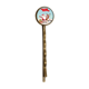 thumbnail image 1 of Festival de Navidad Santa Claus Elk Penguin EsES Broche de metal retro, 1 of 3