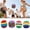 Blue Stripe, variant on Multicolor Stripe Ball Footbag Sack,Hand Woven Crochet Hacky Ball for Adults,Soft Knitted Juggling Balls,Kick Sack for Lightweight Indoor for Hand Eye Coordination Development,Outdoor Patio Games