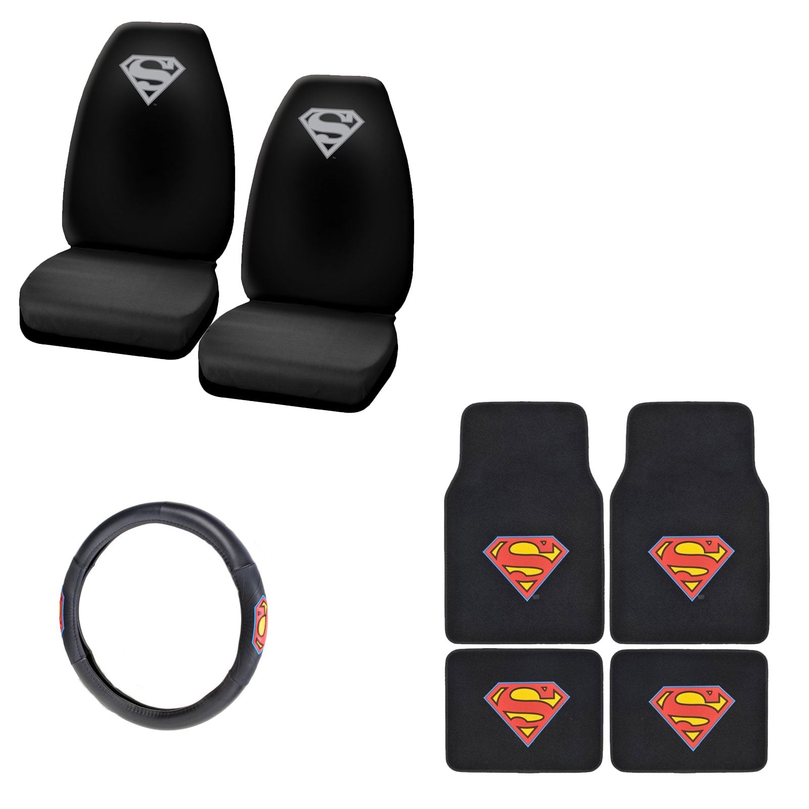 superman seat covers walmart
