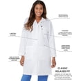 thumbnail image 2 of Landau Labwear pour Femmes 3155 Blanc 6T, 2 of 6