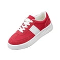 thumbnail image 2 of Women's Fashion Sneakers Comfortable Walking Shoes Casual Lace-Up Non Slip Sneakers, 36, 2 of 6