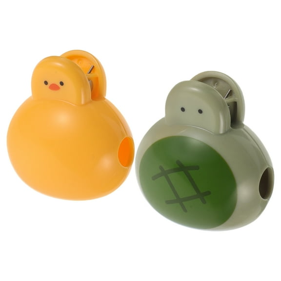 Worgeous 2pcs Duck And Turtle Design Travel Toothbrush Covers Electric Toothbrush Protector Caps Portable Toothbrush Cover Cute Cartoon Design For Kids Outdoor Travel