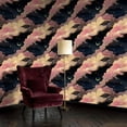 thumbnail image 6 of Dreamy Baroque Peel and Stick Wallpaper Timeless Celestial Swirling Clouds Soft Lighting Wall Mural 17.7in x 9.8ft Self Adhesive Removable Wall Paper Renter Friendly Wallpaper for Girls Kids Bedroom, 6 of 8