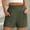 Green, variant on BKQCNKM Gauze Shorts for Women, Linen Shorts for Women, Women Beach Fashion, Casual Shorts Comfy Elastic Waist Lightweight Shorts, Summer Shorts for Women, Blue XXL