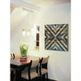 thumbnail image 5 of Marmont Hill Converging Blues Painting Print on Natural Pine Wood, 5 of 7