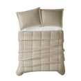 thumbnail image 3 of Cannon Solid Khaki Twin/Twin XL 2 Piece Comforter Set, 3 of 5