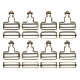 thumbnail image 1 of Hebillas de overoles Uxcell, 8 juegos de hebillas de repuesto para tirantes de 38 mm, bronce, 1 of 6