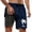 Navy, variant on Kcolen Mens Swim Trunks 9 Inch with Compression Gradient Mens Swim Shorts Comfy Mens Swimwear Liner Compression Summer Beach Swimming Shorts for Men
