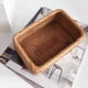 thumbnail image 5 of 2X Cesta de Mimbre de Ratán Rectangular Tejida Una Mano, Té de Frutas, Aperitivo, Pan, Picnic S, 5 of 5