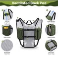 thumbnail image 3 of Maelstrom Running Hydration Vest, Hiking Backpack with 2L Water Bladder for Cycling Rave for Men Women, 3 of 7