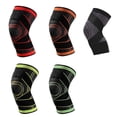 thumbnail image 6 of Outdoor Sports Knitted Knee Pads Basketball Running Straps Nylon Sports Knee Compression Pads Q2T0, 6 of 9