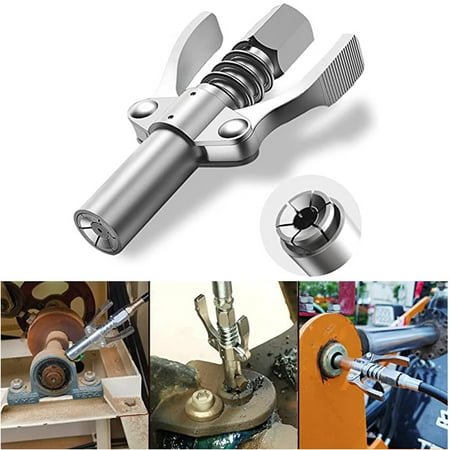 

Pneumatic Tools Grease Coupler Grease Tip Grease Fittings Duty Quick Release Grease Coupler Compatible With All Grease 1/8