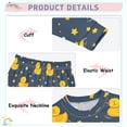 thumbnail image 4 of Duck Pattern Cotton Pajamas 2 Piece Set Sleepwear Soft and Comfortable Homewear Nightwear, 4 of 7