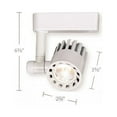 thumbnail image 5 of Wac Lighting H-Led20f Exterminator H-Track 6" Tall Led Track Head - White, 5 of 5