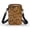 Dense pattern of capybaras with sunglasses, variant on HELLHERO American Flag Pattern Crossbody Bags Polyester Double Zipper Travel Crossbody Purse for Casual Travel
