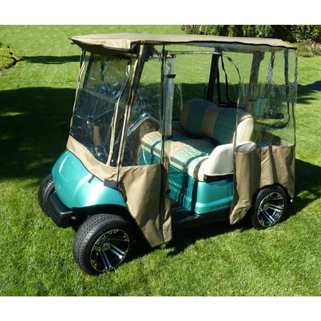 Formosa Covers Golf Cart Driving Enclosure for Yamaha Drive, The Drive, YDR 2 seater Exclusively - All Weather