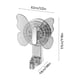 thumbnail image 3 of Bathroom Punch-free Coat And Hat Plastic Wall-mounted Bathroom Traceless Strong Suction Cup Hook Wall Strong Towel Hook Removable Hook Deals Of The Day Clearance, 3 of 8