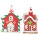 thumbnail image 5 of FESTFENDS 2Ud Adornos Colgantes De Casa Para Árbol De En Material PVC Con Detallado, 5 of 7