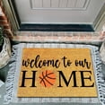 thumbnail image 2 of asddcavvf Front Door Game Welcome Mat Farmhouse Front Door Decorative Baseball Welcome Mat Front Door Absorbent and Wear Baseball Mat 40 X 60 Cm Bed Rugs Bedroom Dark Blanket Microfiber Blanket, 2 of 4