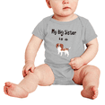 thumbnail image 2 of My Big Sister Is A Cavalier King Charles Spaniel Dog Funny Baby Bodysuit Boy Girl Unisex, 2 of 5