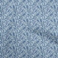 thumbnail image 1 of oneOone Tissu Popeline de Coton Bleu Clair Floral Rétro Tissu pour Robe Tissu Imprimé au Mètre 56 Pouces de Large, 1 of 5