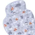 thumbnail image 3 of Almohadilla de refrigeración para cochecito de bebé, de refrigeración transpirable para regalos de , gris fiesta gris Hugo Almohadilla para cochecito, 3 of 8