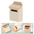 thumbnail image 3 of Mini House Mailbox Wooden Mini Furniture Model Lovely Mini House Supply, 3 of 7