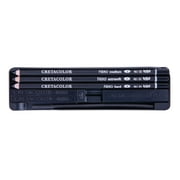 Cretacolor Nero Deep Black Pocket Pencil Set, 7 Pieces