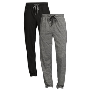 George Men's Solid Sleep Pajama Pants, 2-Pack