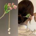 thumbnail image 4 of Horquilla De Tulipán Tradicional China , Clip Para El Cabello , Accesorios De Estilo Antiguo Para Mujeres Y Niñas, 4 of 4